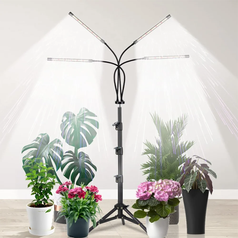 

Светодиодный светильник для растений, штатив полного спектра, USB-переключатель, комнатная теплица, овощной цветок, светильник для растений, светильник для выращивания растений