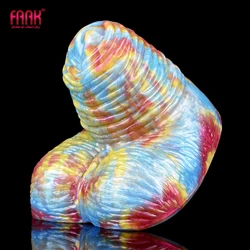 FAAK Insertable Fantasy Grinder Sex Toys Soft Silicone Female Masturbator Vulva Stimulate Anus Clit Flrting Foreplay Products