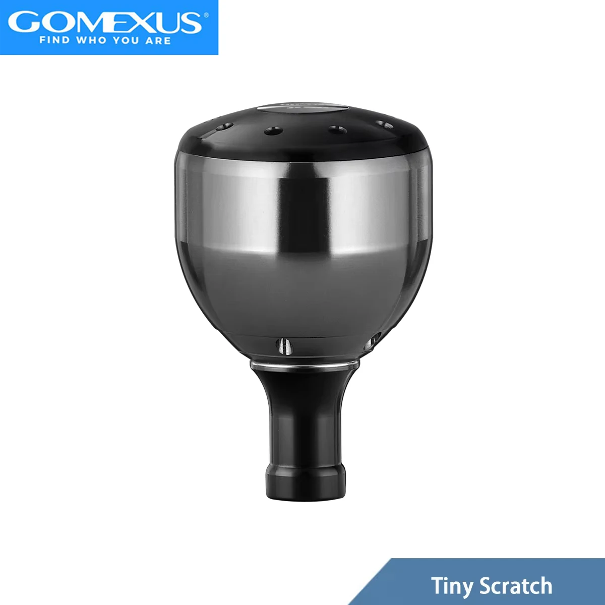 Manivela de carbono Gomexus Power de 105 mm para carretes de baitcasting Shimano Ocea Calcutta Conquest 300 400, Abu Garcia y Kastking
