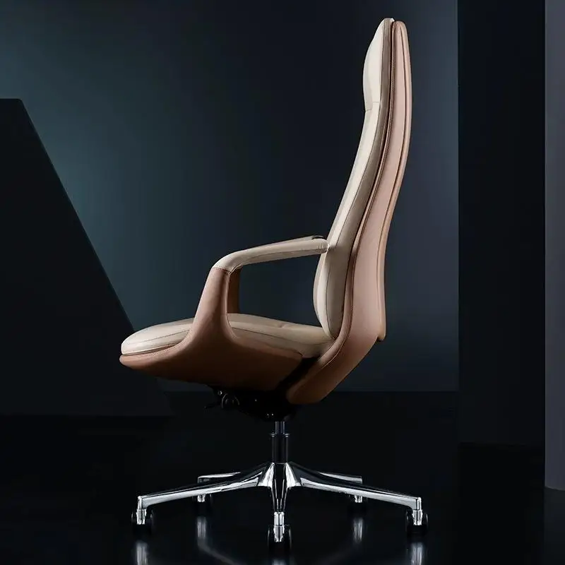 

Изогнутый офисный стул, современное офисное сиденье, обтекаемый дизайн, эстетичная привлекательность, модернизация офисной среды, шезлонг Ergonomique