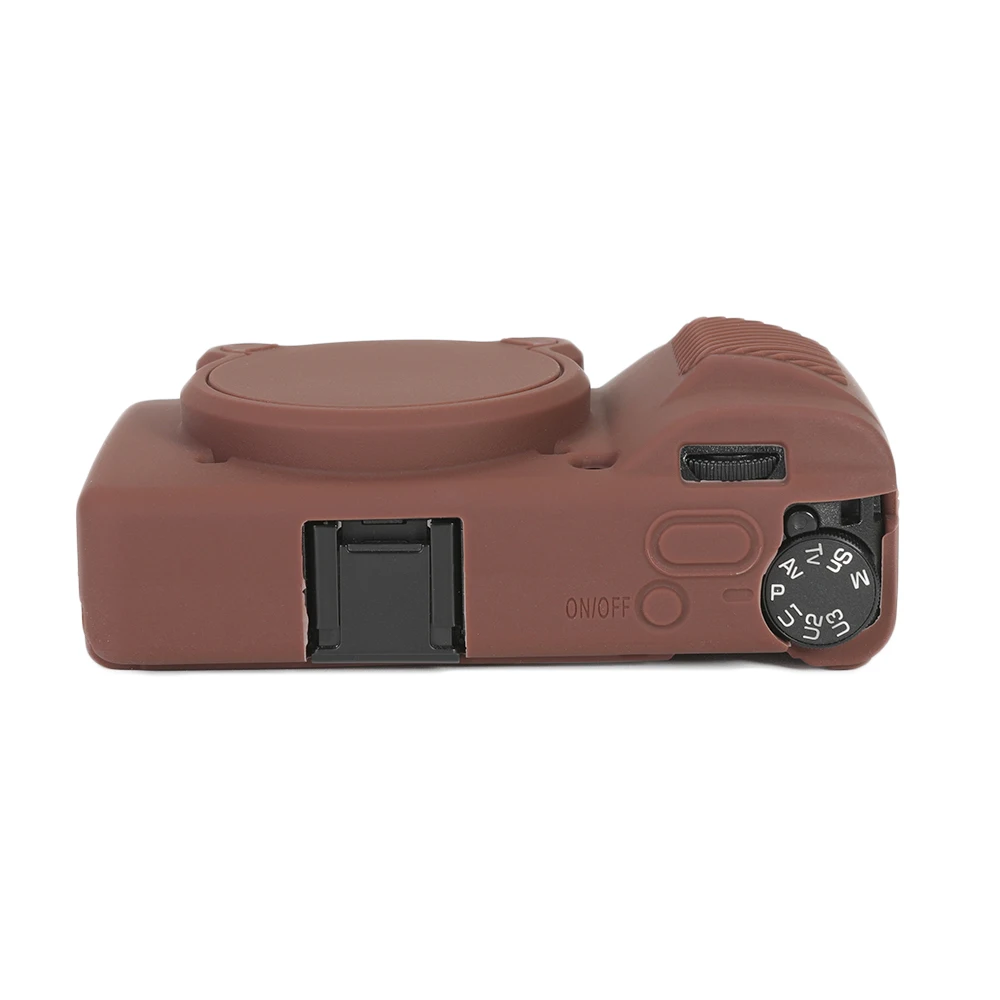 Silicone Protective Case with Lens Cover For RICOH GR4, Soft Full Body Skin Cover Sleeve Shockproof Precise Cutouts Easy Install