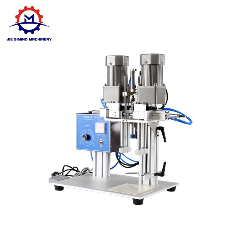 

XLSGJ-6100 Semi-automatic Desktop Pressure Trigger Sprayer Pet Screw Cap Bottle Capper Table Capping Machine