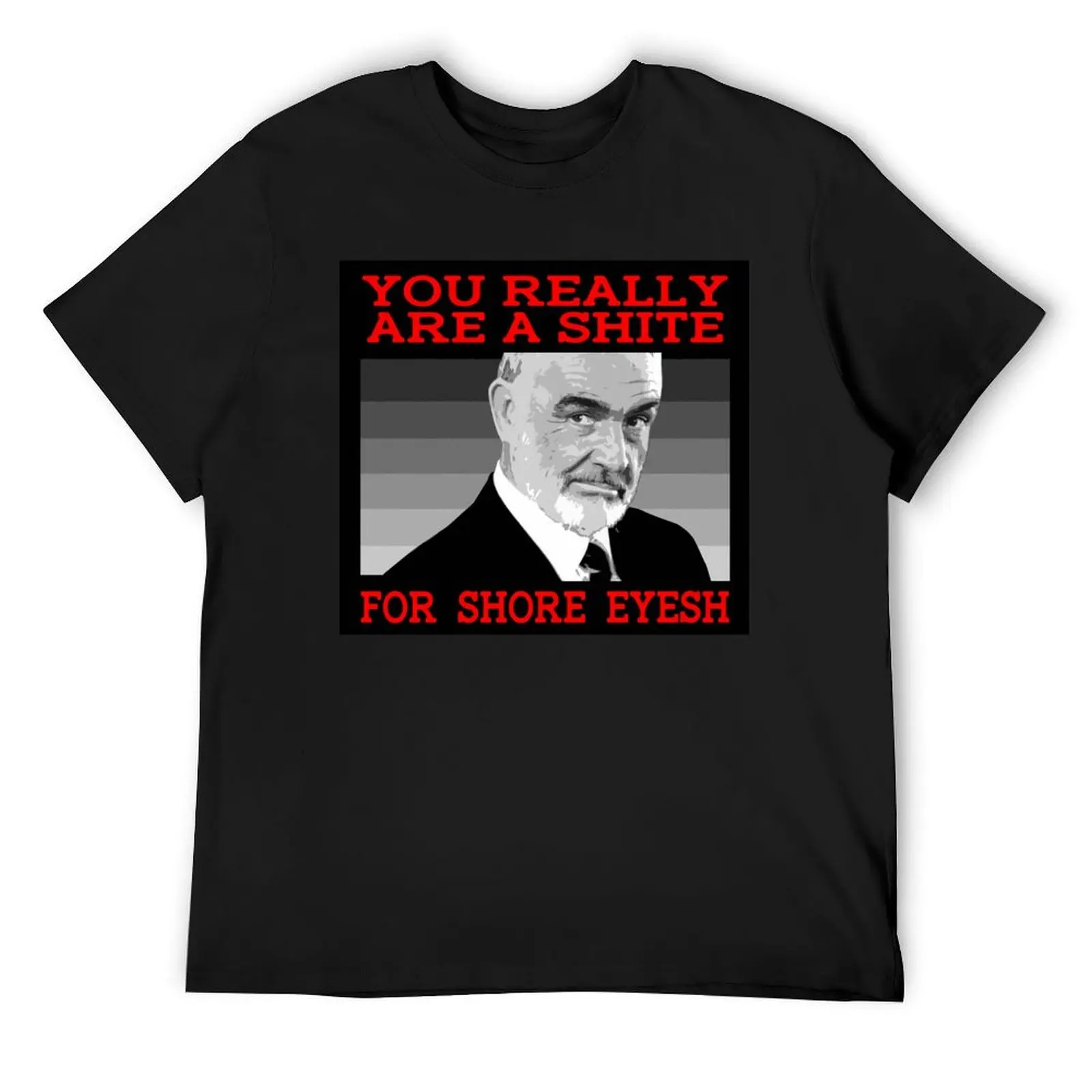 

Sean Connery T-Shirt plain graphic shirts korean fashion Man t-shirt big and tall t shirts for men