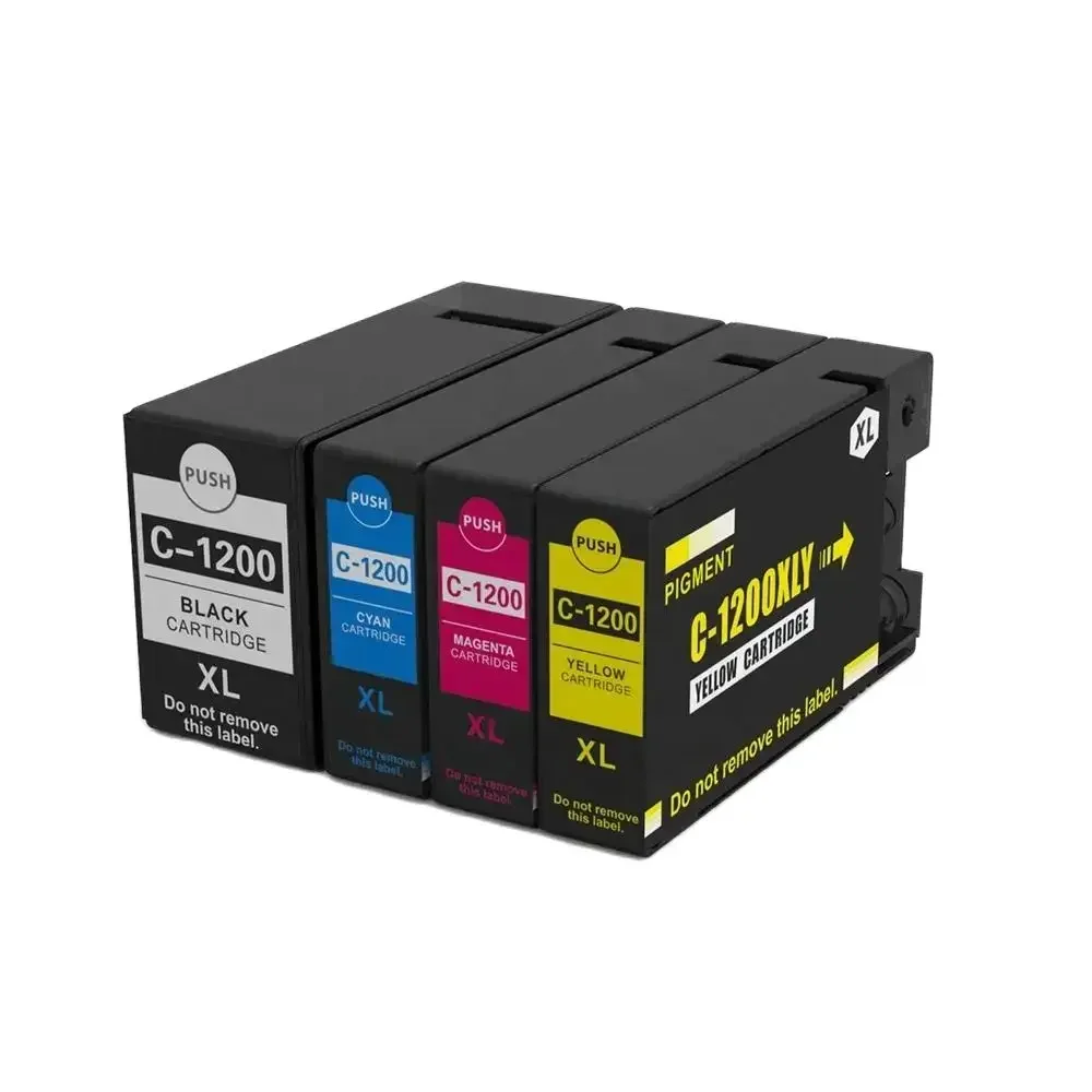 PGI-12001200XL C-1200XL Premium Color Compatible Ink Cartridge for Canon MAXIFY MB2020 MB2120 MB2320 MB2720