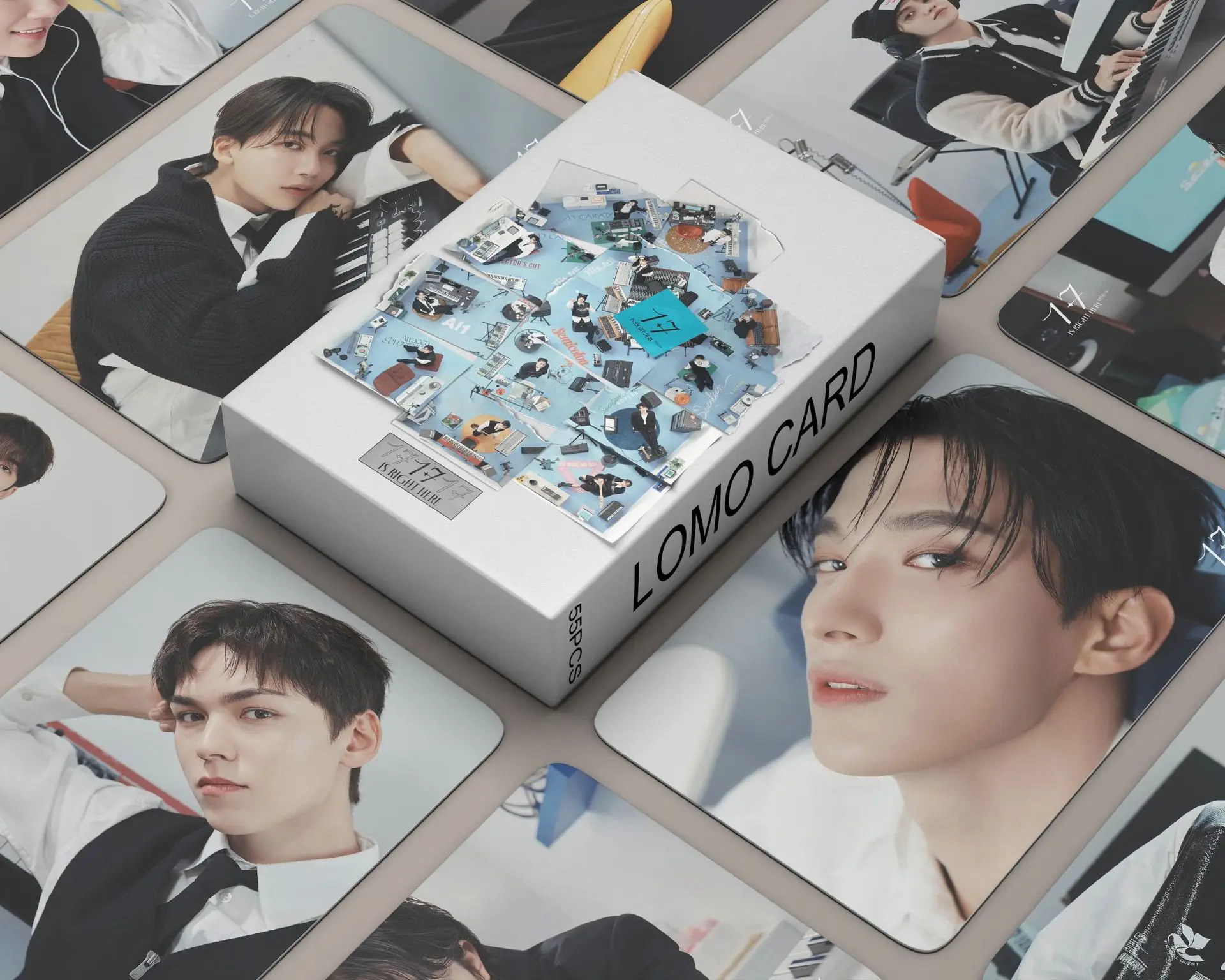 55 MEILLEUR ALBUM '17 EST RIGHT HERE' Petite carte LOMO