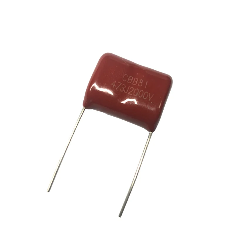 

10pcs Cbb81 Cbb Polypropylene Film Capacitor 2kv4.7nf 473j P20mm 2000v4.7nf 2000v 2kv 473j 2kv472j 472j 470pf