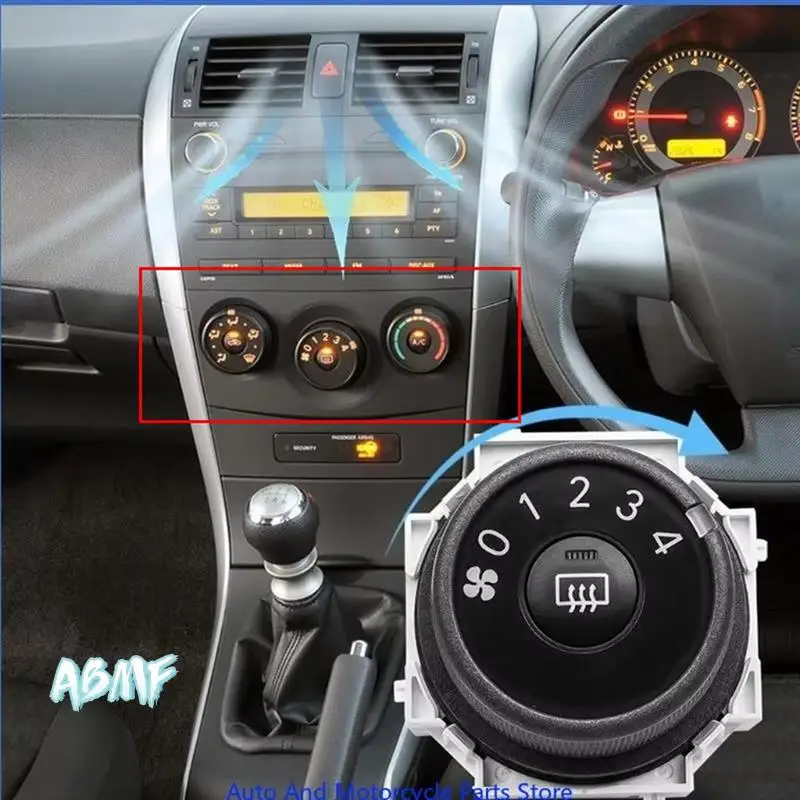 ABMF-3Pcs Toyota Corolla 2009-2013 Matrix 2009-2010 55902-02030 55903-02091 용 에어컨 기후 제어 모드 스위치