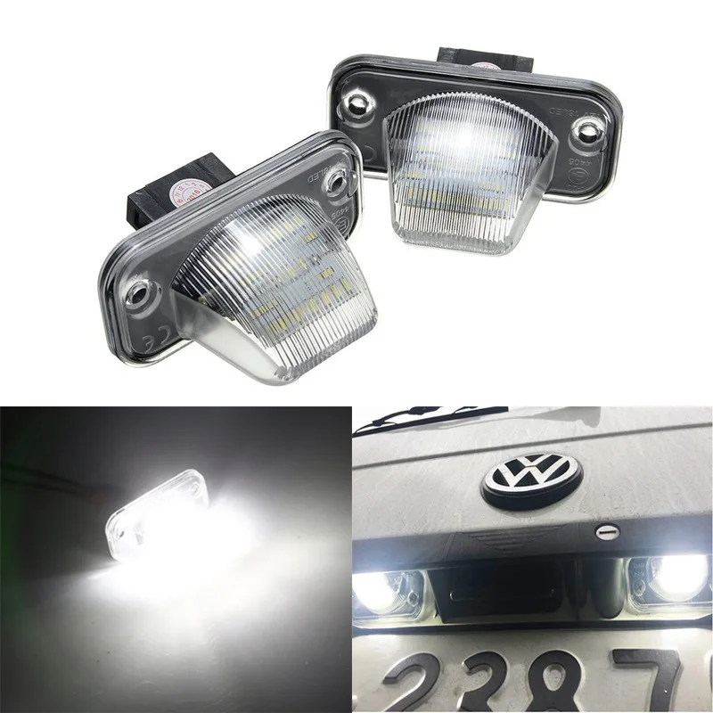 

Suitable for Volkswagen T4 license plate light VW Passat B5 B6 license plate light Jetta Candy