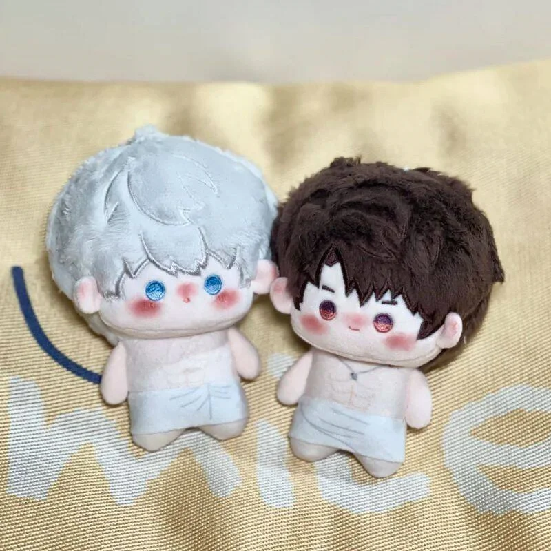 Only Doll In Stock Original Love And Deep Space 10cm Printed Cotton Doll Bath Towel Xiao Bao Series Keychain Purse Charm Kawaii