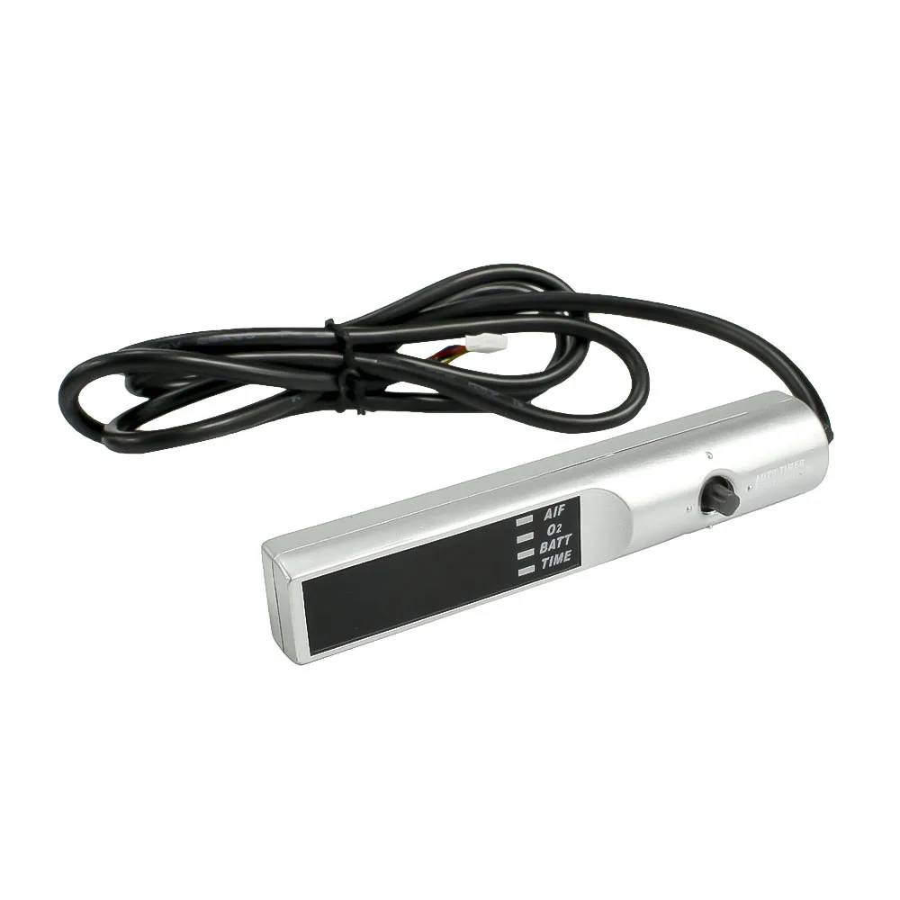 New 12V Universal Auto Car Electronic Digital Turbo Timer With Silver Pen Control Purple LED Digital Display For Turbo & NA