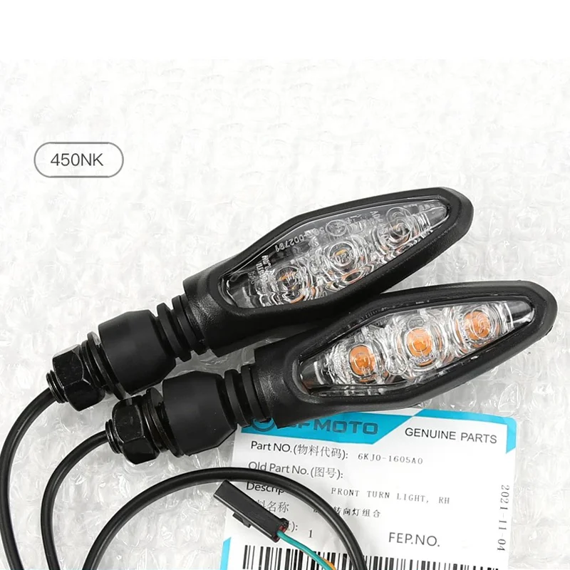 For CFMOTO 450NK CF450NK 450 NK CF400-7 Motorcycle LED left/right turn signal direction light original parts