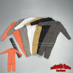 1/6 Men Soldier Jumpsuits Mechanical Repairman Long Sleeves Cargo Overalls Pants Working Uniform Fit 12Inch Action Figure Model