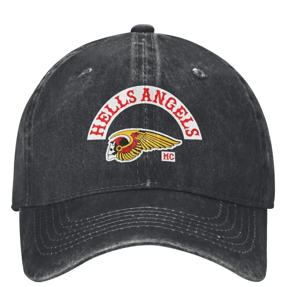 

H-Helles Casual Baseball Cap Popular Logo A-Angeles Trucker Hat High Quality Outdoor Sports Snapback Cap Men Women Baseball Caps