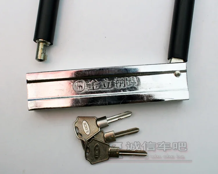 Motorcycle electric car rims anti-theft lock hydraulic shears single open U-lock
