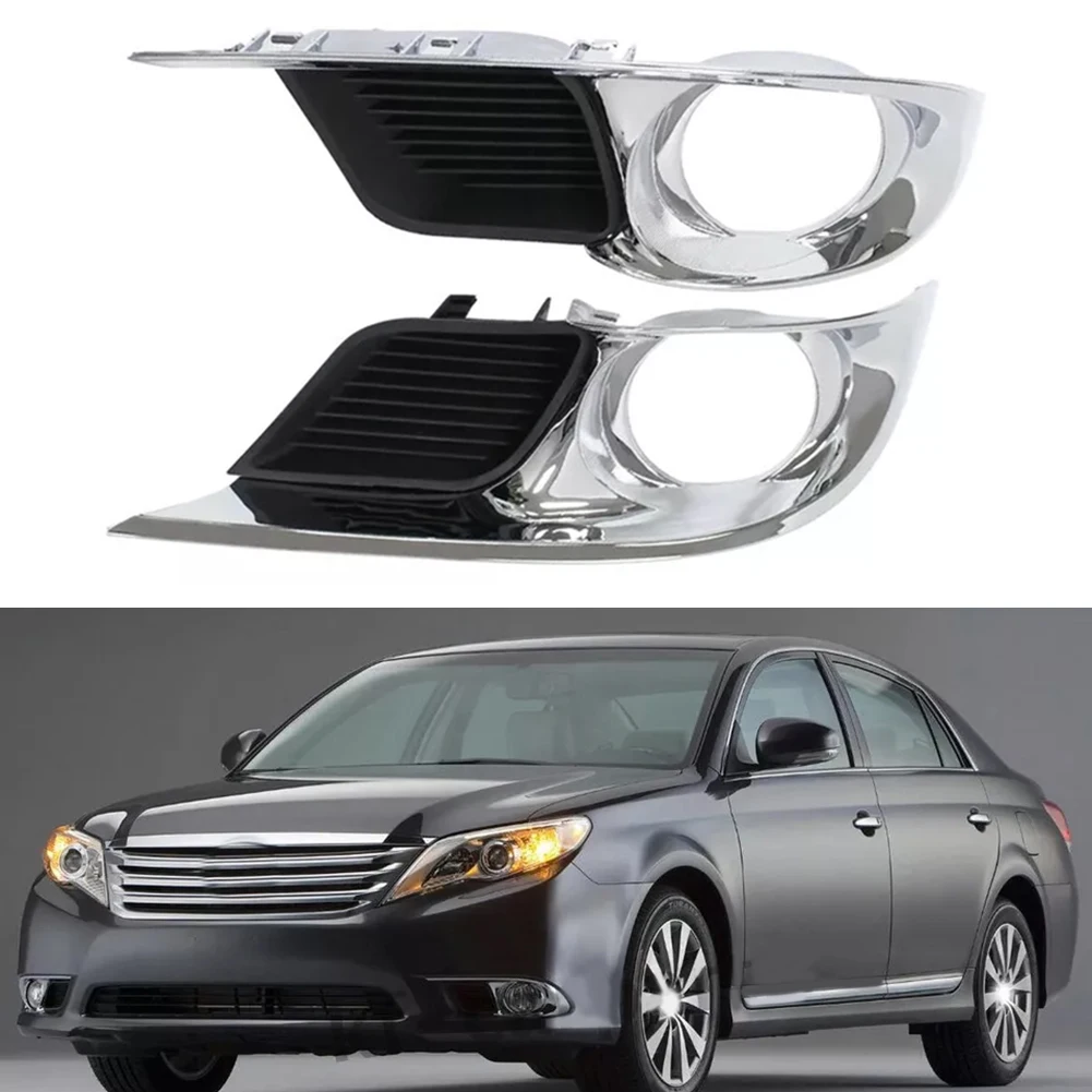 

Car Front Fog Lamp Light Cover Bezel 52040-07040 52030-07040 For Toyota For Avalon US 2011-2012 Fog Driving Lights Accessories