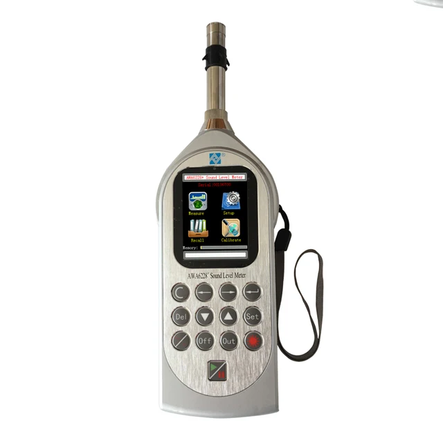 AWA6228+ Sound Level Meter Calibration Range 25-140 dBA  Digital Sound Level Meter