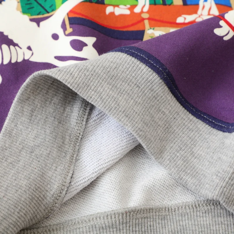 

Spring New Children's Sweatshirt Style Boys' Autumn Outerwear Long Sleeve Sweatshirt with Luminous Pattern Distribution