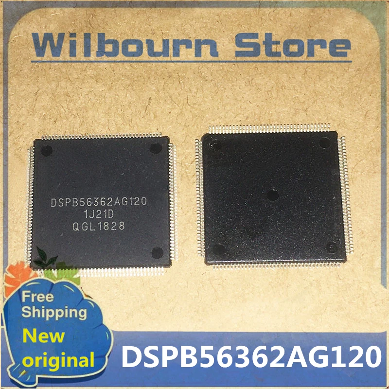 

2pcs/lot DSPB56362AG120 QFP144 chip NEW Original In stock