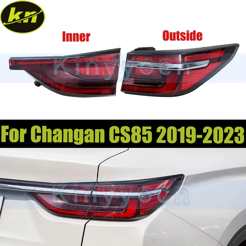 

Rear Bumper Tail Light Tail Lamp For Changan CS85 2019-2023 Taillight Taillamp Brake Light