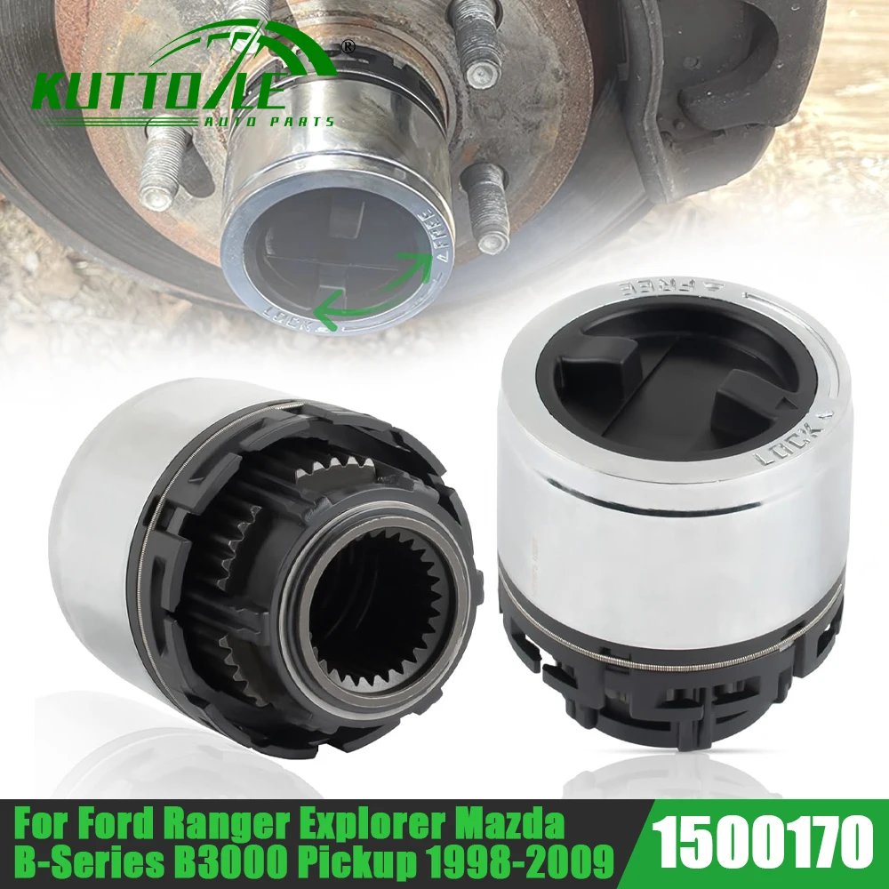 1500170   Kit de cubo de bloqueo de rueda Manual, pieza de automóvil AVM470 de 27 estriadas para camioneta Ford Ranger Explorer Mazda B-Series B3000 1998-2009