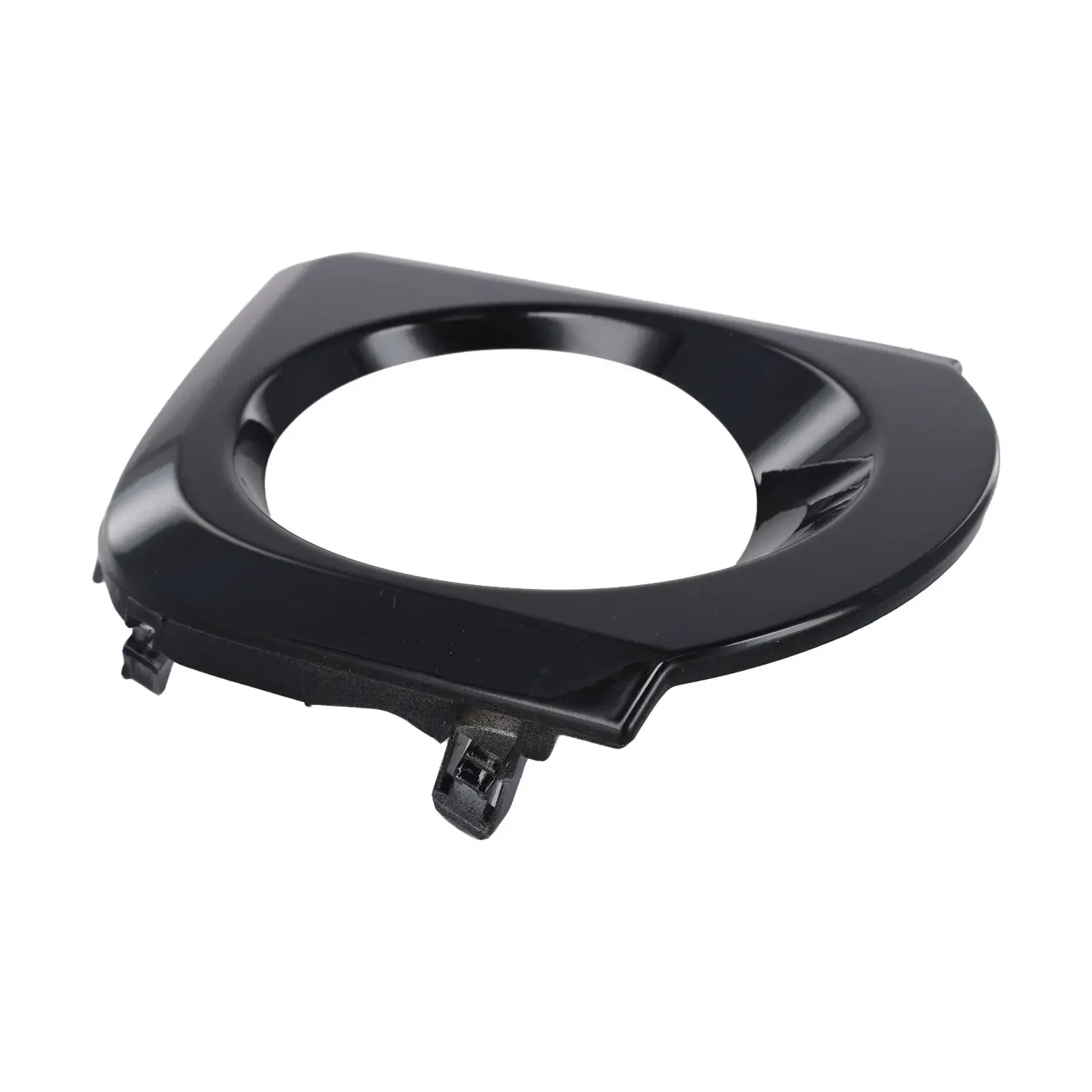 

Front Pair Fog Light Black Fog Light Cover High Universality Fitment Anti-corrosion Non-deformation Replacement Part