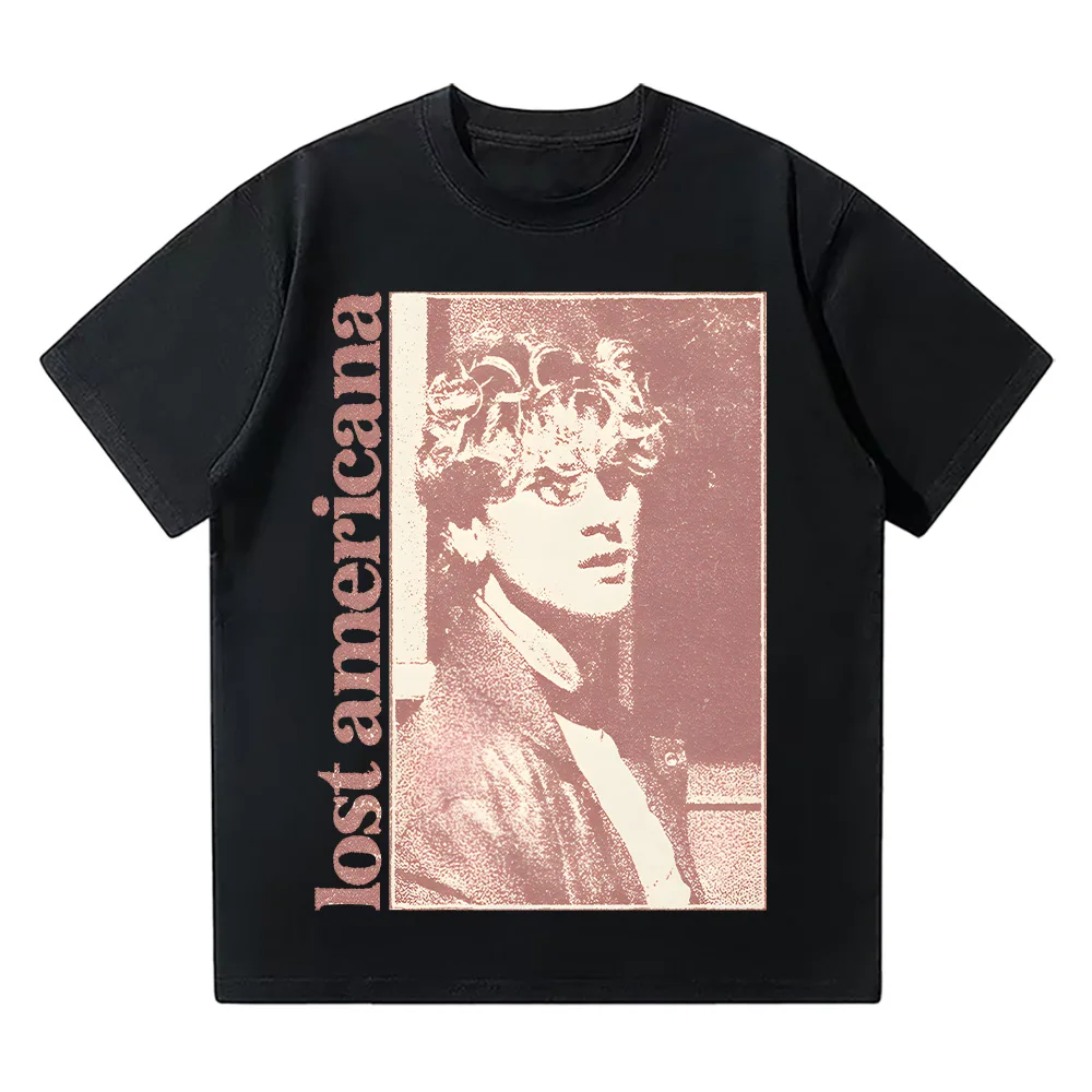 Mgk يميل صور المحملة رشاش كيلي الجرافيك الرجال النساء الهيب هوب القطن تي شيرت قصير الأكمام القوطية التي شيرت س الرقبة الملابس الرجعية #1