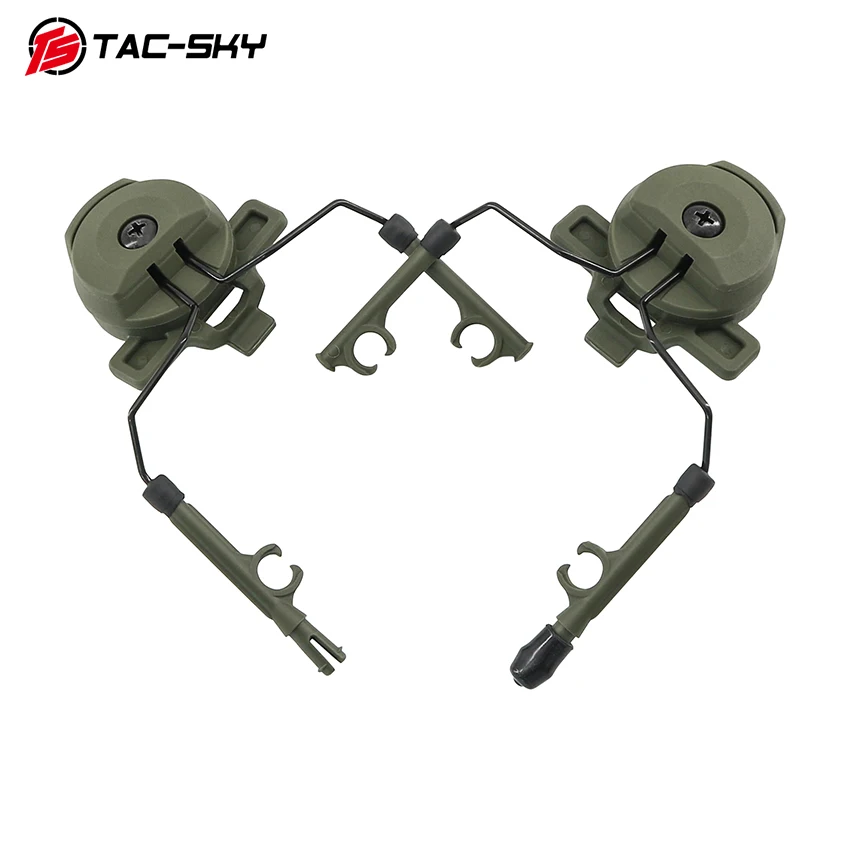 The Tactical Helmet Rail Adapter Fits TEAM Wendy TW 3.0 and Is Compatible with Comta Headphones.