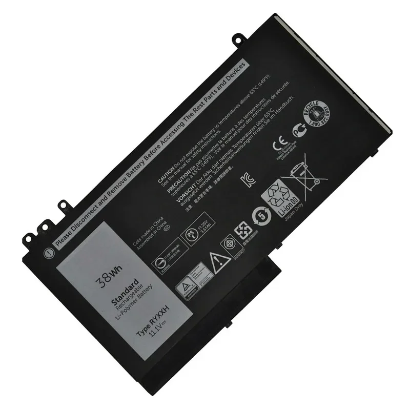 Оригинальный аккумулятор RYXXH 11,1 В 38 Вт/ч для ноутбука Dell Latitude 3150 3160 5550 E5550 5450 E5450 5470 9P4D2 YD8XC 5tfcy