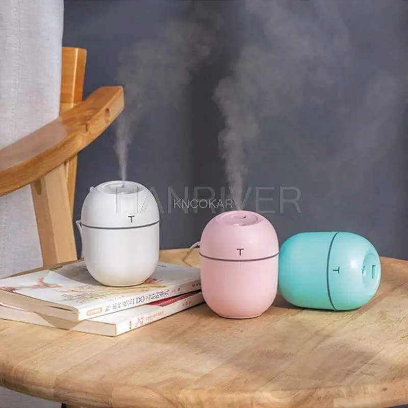 220ml Egg Humidifier Portable Vehicle USB Humidifier Household Small Air Purifier Office Humidifier