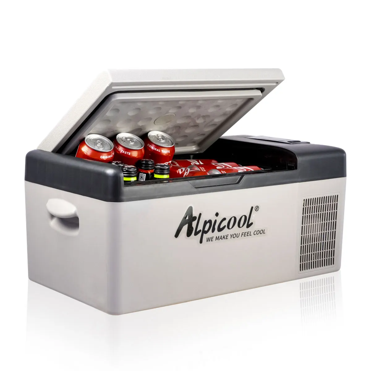 Alpicool C15 Portable Car Freezer,12 Volt Refrigerator, 16 Quart (15 Liter) Fast Cooling 12V Car Fridge -4℉~68℉, Car Cooler
