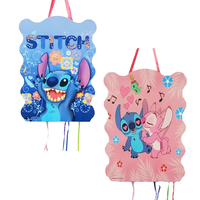 1pcs/lot Stitch DIY Pinata Cartoon Stitch Theme Baby Party Pinatas Kids Girls Favors Pinatas Happy Birthday Events Party Decor