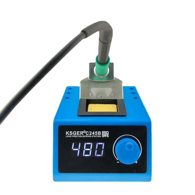 KSGER C245 Lead Free Welding Key Power 85W 180-500C Digital Soldering Station with Digital Display Rapid Heating