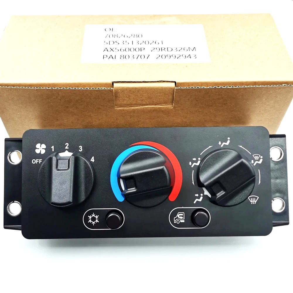 Auto-Klimaanlagen-Bedienfeld für Mack Chu/Cxn/Gu & VOLVO 70826280 20992943 25110700 29RD326M 21169150 MAK29RD324AM – Detail 3