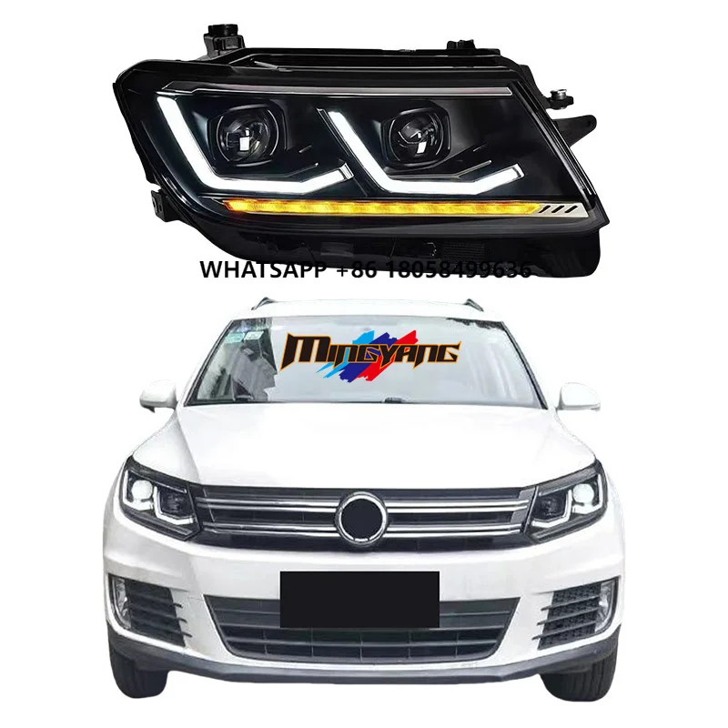 

High Quality VW Tiguan Upgrade Full Led Car Headlamps Head Lamp Light Headlight for Volkswagn Tiguan 2010-2017 LED Headlights