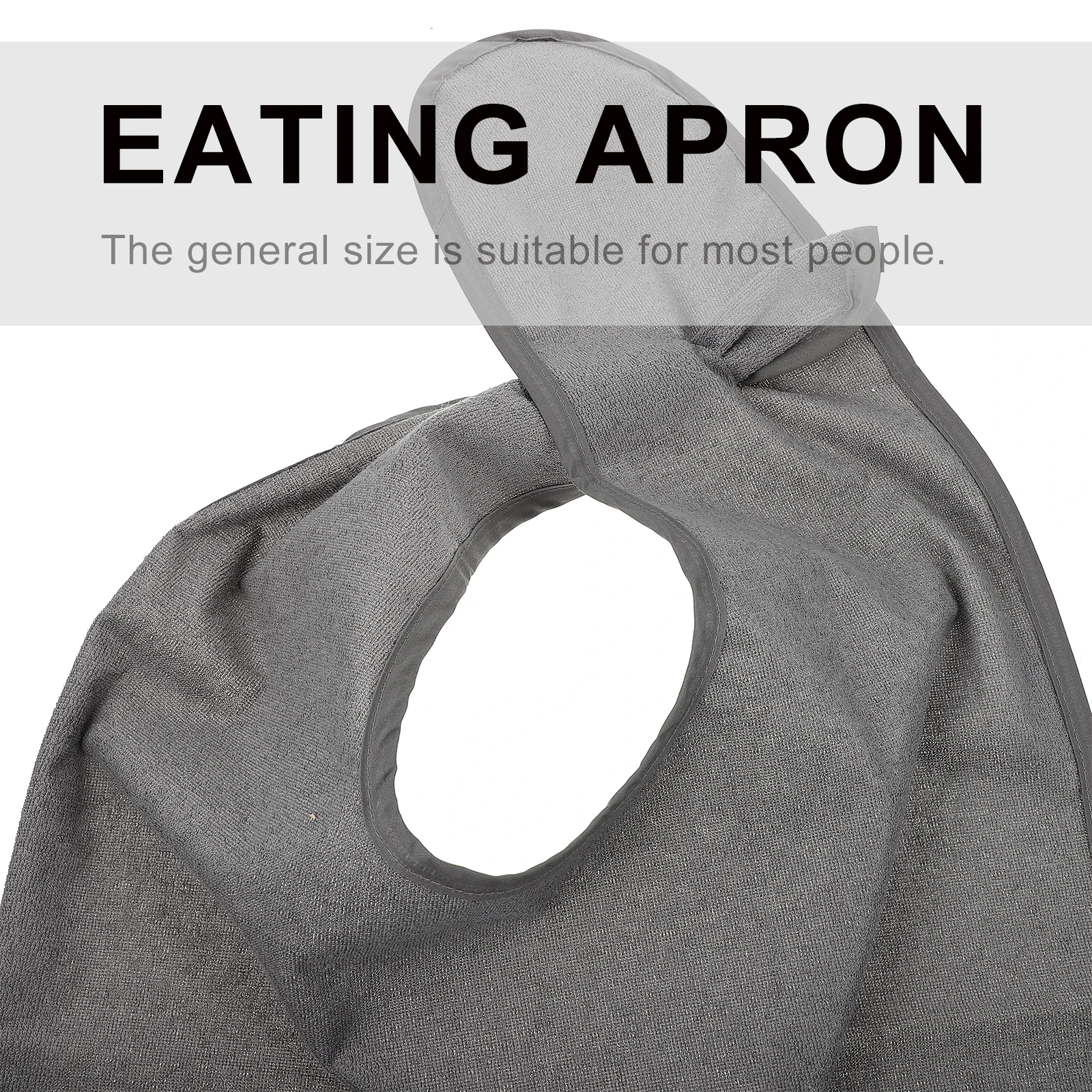 

1Pcs Adult Waterproof Eating Bib Elder Feeding Clothing Protector Portable Nursing Meal Protective Apron Eating Apron