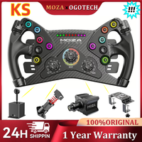 MOZA KS Racing KS Steering Wheel 300mm Butterfly Style GT Wheel With Programmable Short Travel RGB Buttons