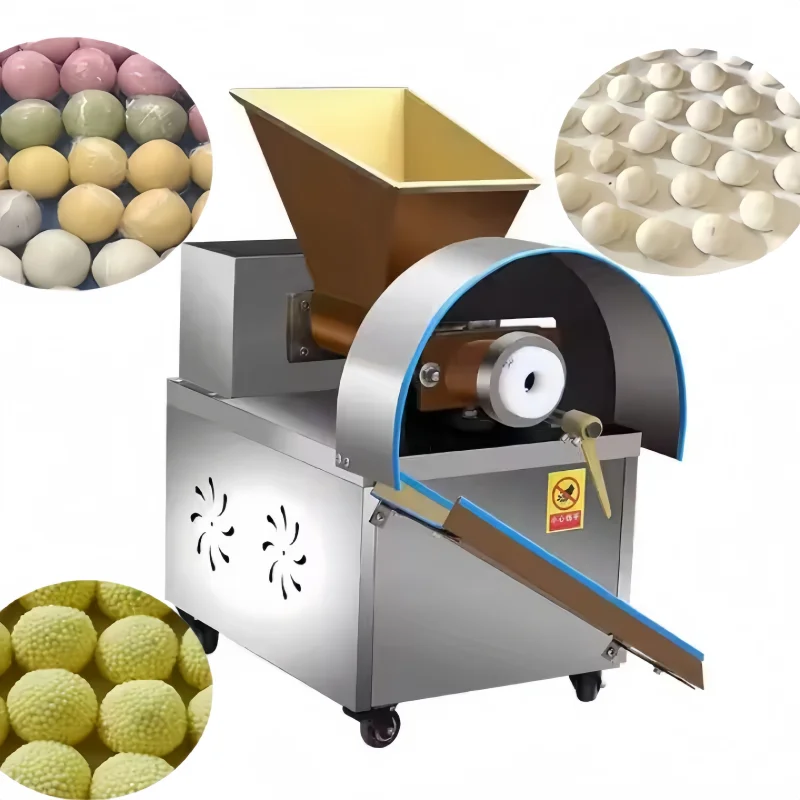 Automatic Small Bread Dough Ball Cutting Making Machinery Dough Cutter Divider and Rounder Machine for Bakery