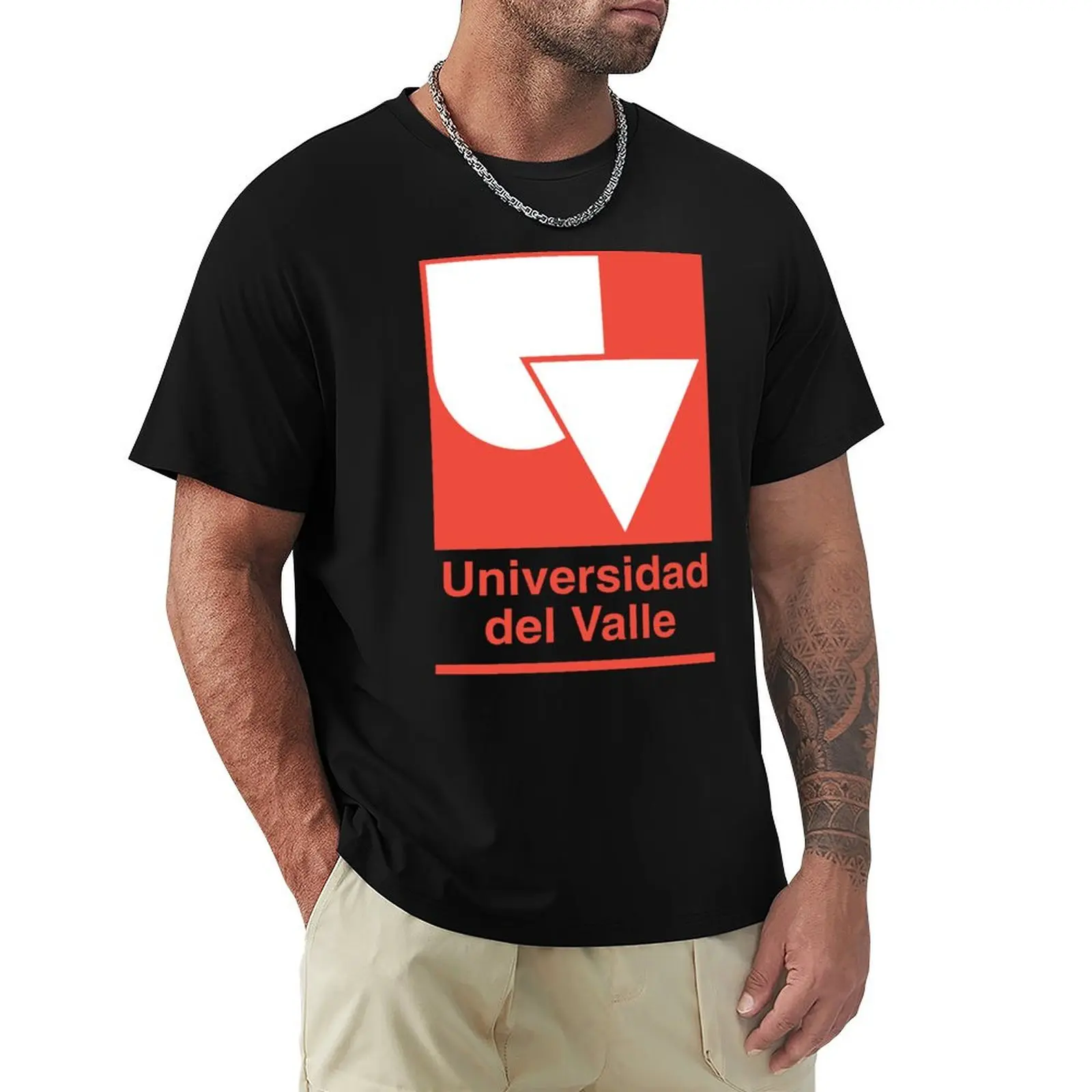 

Univalle T-Shirt clothes graphic t shirts valentines clothes blanks plus size men clothing
