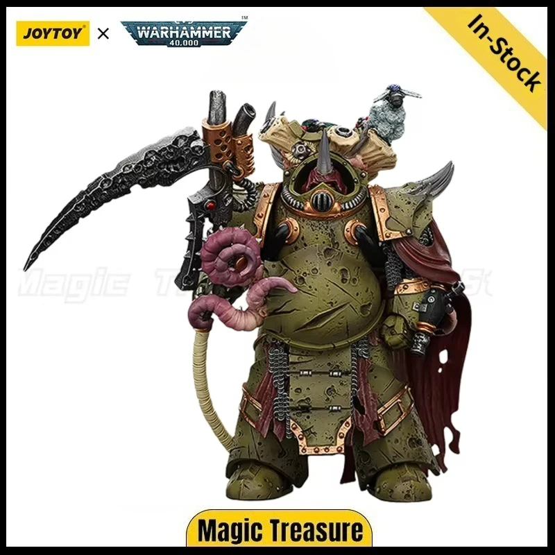 

【24 Hours Delivery】JOYTOY Warhammer 40K Death Guard Deathshroud Terminator 2 with Manreaper and Plaguespurter Gauntlet 1/18