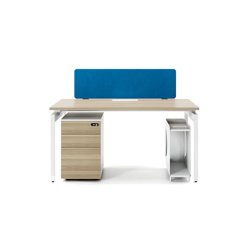 custom.Modern Open Workstation Office Desk Furniture Design Work Office Table with Cabinet