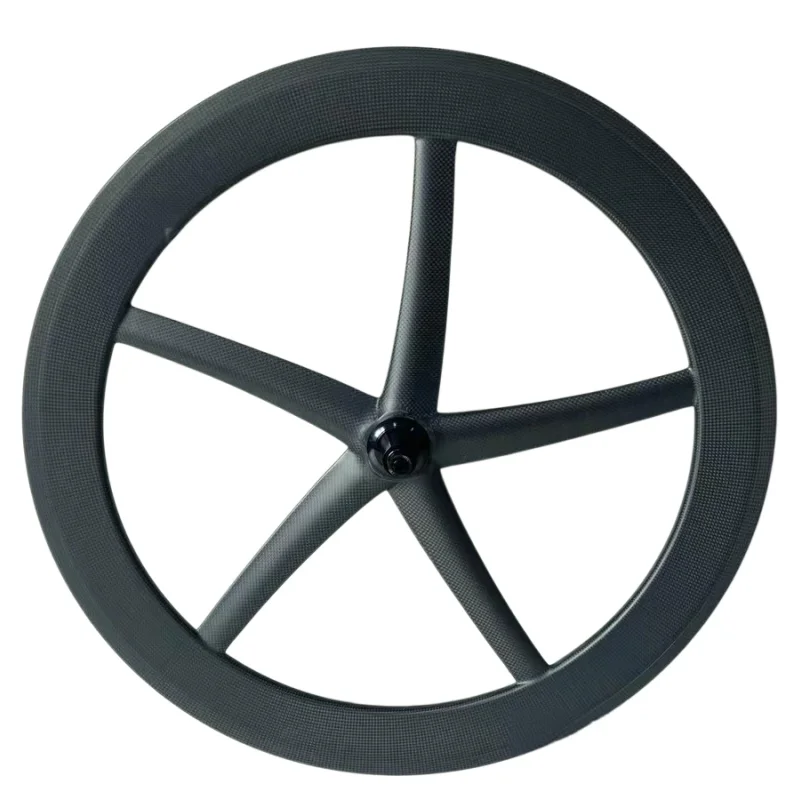 

﻿ QORA Track/ Road 5 Carbon Spoke Wheels Road Disc Tubeless Inner Width 18mm Ratchet System Center Lock Hub