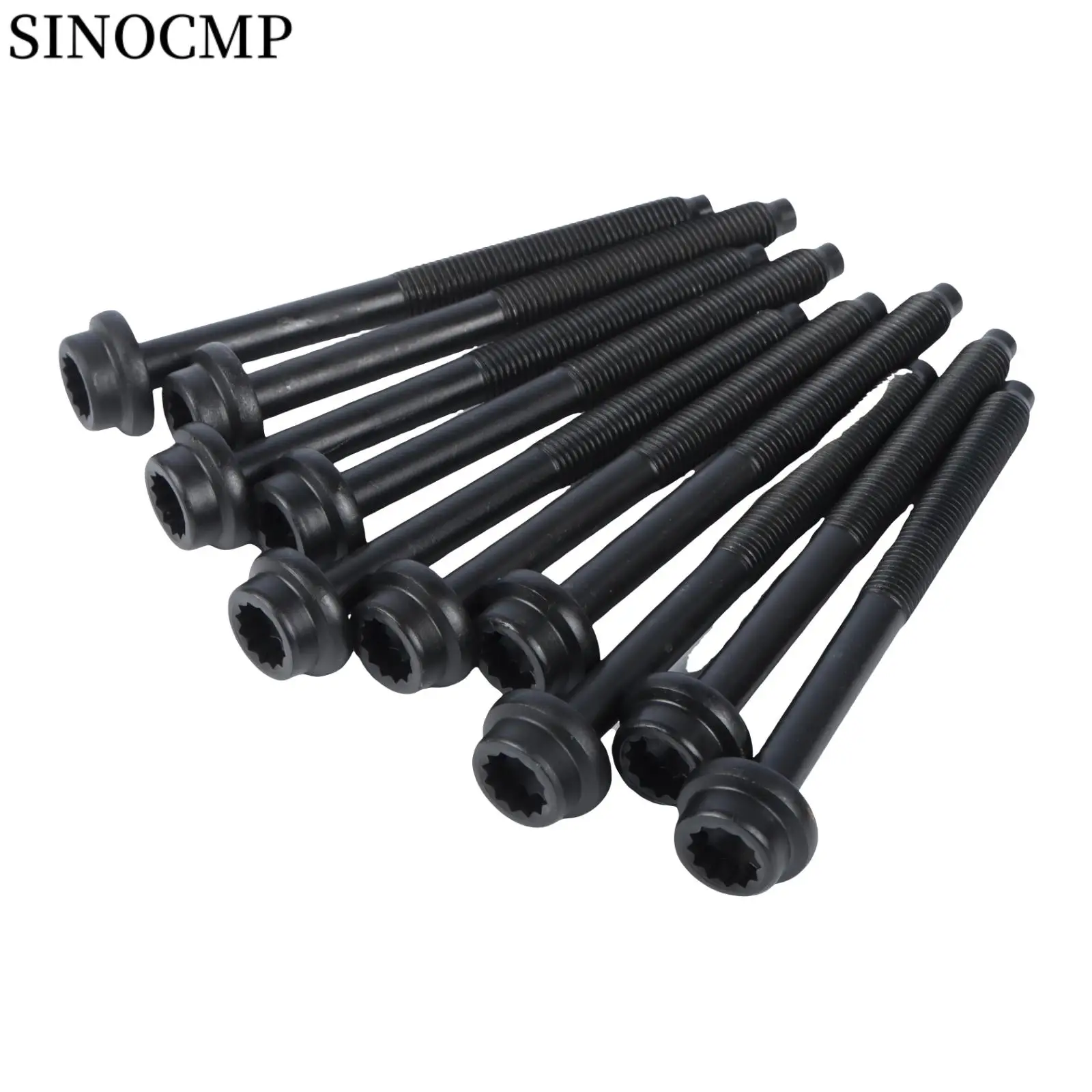 

10pcs EA111 9mm110mm Pistons Head Bolt Engine Reconstruction Kit For VW Golf Passat CC Tiguan Scirocco AUDI A1 1.4TSI EA111
