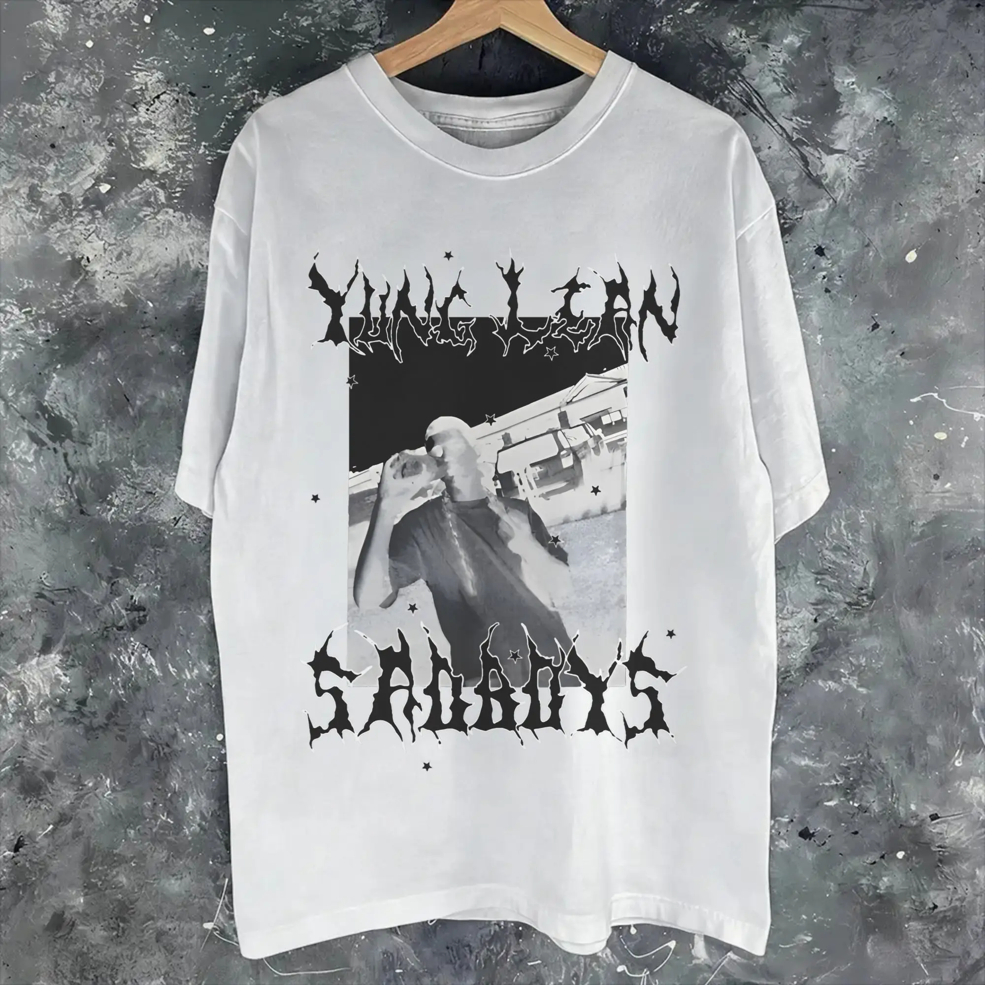 Yung Lean Warlord  Outfit Men Women T Shirt 100% Cotton Tee Graphic Printing  Tops T-shirt
