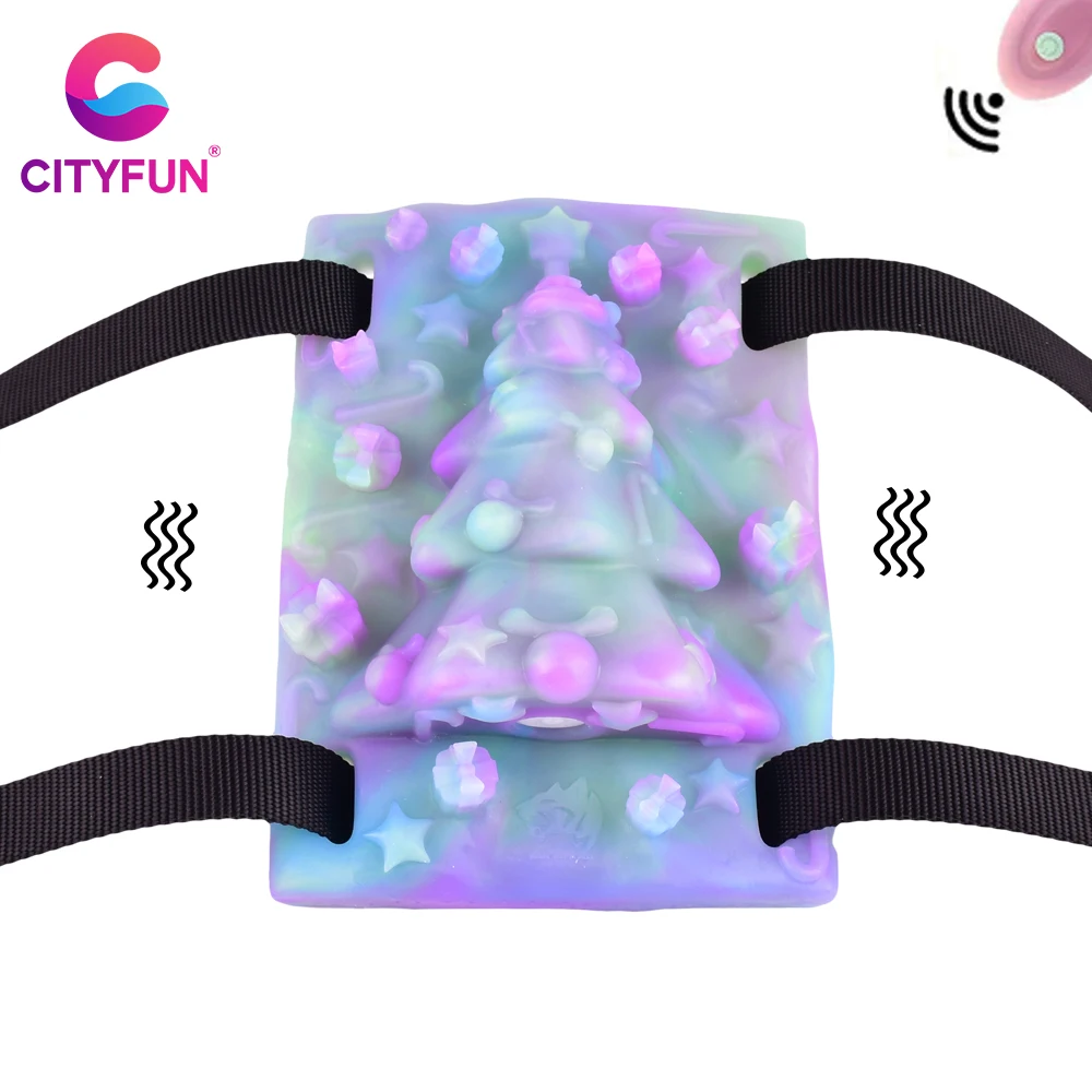 

CITYFUN Fantasy Christmas Tree Belt Grinder Sex Toys 10 Modes Vibrators Clitoris Stimulation Adult Sexy Shop Women Couples 18+