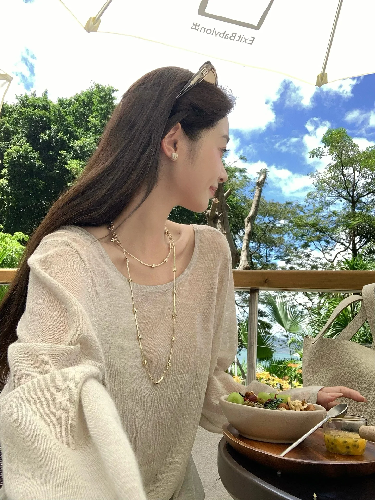 

Летняя дышащая полосатая свободная женская футболка с длинным рукавом и защитой от солнца, повседневная футболка с круглым вырезом