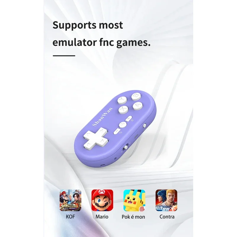 جديد حار متعدد الألوان مخطط خفيفة الوزن أذرع التحكم في ألعاب الفيديو وحدة تحكم ألعاب صغيرة محمولة وحدة تحكم جيب محمولة 2026 #5
