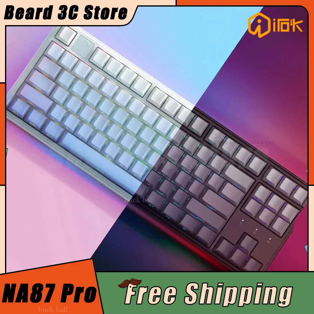 

Irok NA87 Pro Magnetic Switch Mechanical Keyboard Hot Swap Wired Keyboard 8000hz Gaming Keyboard Custom Valorant Accessories