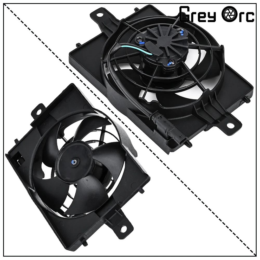 Motorcycle Engine Cooler Cooling Fan Radiator Fan For BMW R 1200 GS ADV/RT R1200GS 2011-2018 R 1250 GS/RT R1250GS 2017-2022