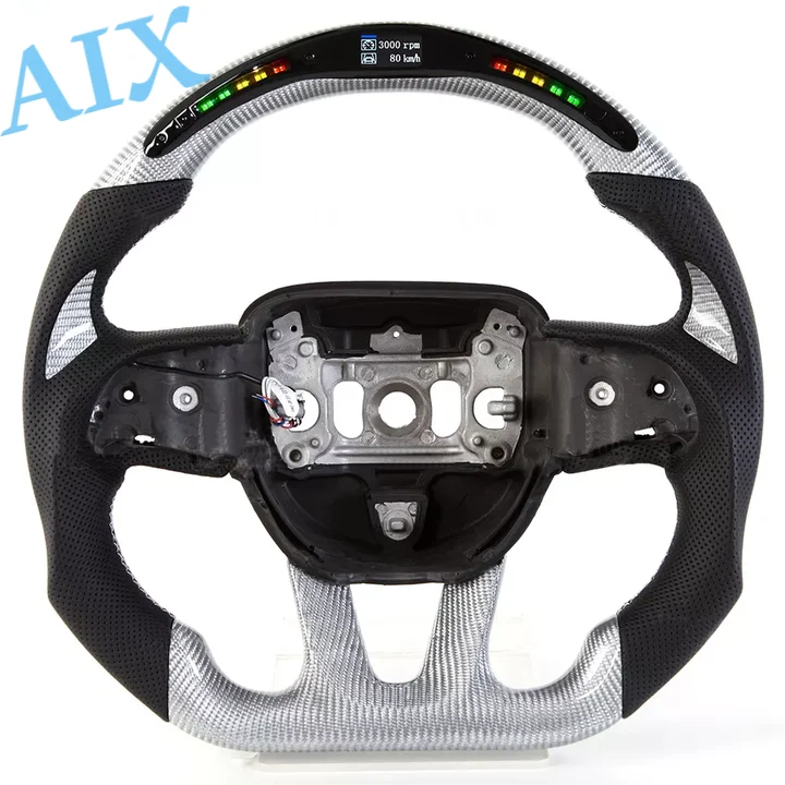 

Custom LED Carbon Fiber Steering Wheel for Dodge Charger/Challenger SRT Models