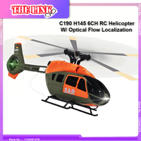 COOLBANK RC ERA C190 1:30 H145 Scale 2.4G 6CH 6-Axis Gyro Optical Flow Localization Altitude Hold  RC Helicopter Model Airplanes